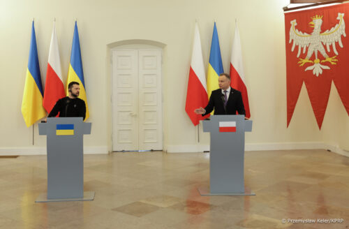 Владимир Зеленский и Анджей Дуда