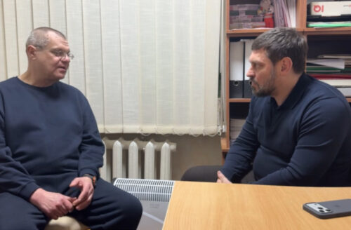 Виктор Бабарико дает интервью Владимиру Золкину